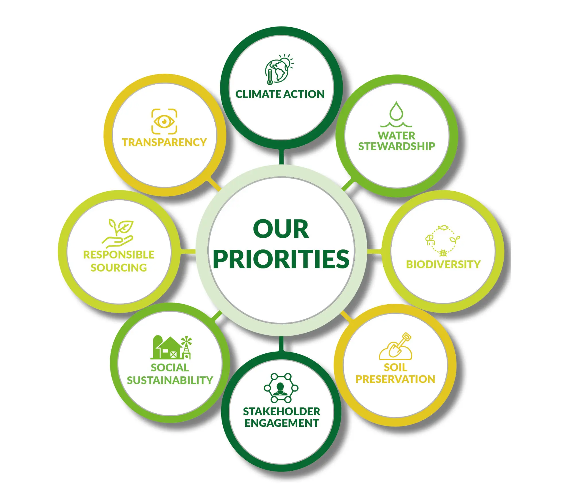 Our Priorties graphic